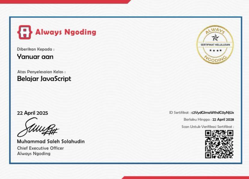 Certificate 2